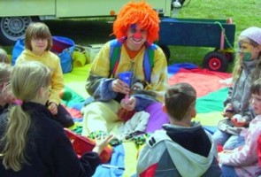 Kinderfest Clown mieten