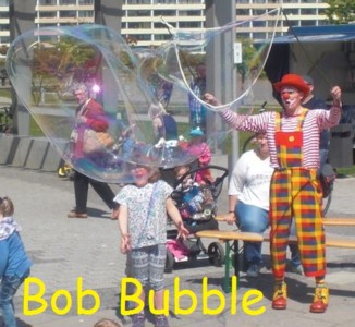 Seifenblasenkünstler Bob Bubble